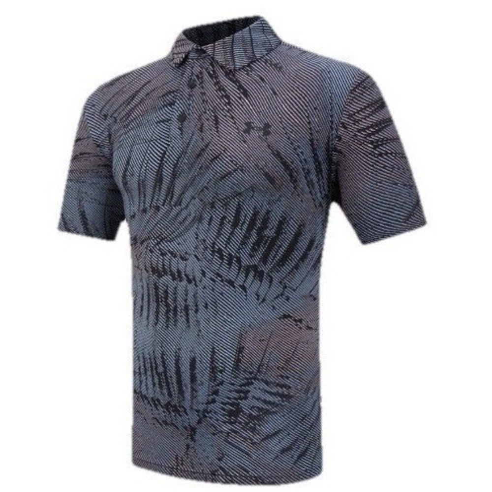 Under Armour Men's Polo Shirt Playoff 3.0 Printed Golf Performance UPF40 SZ S NW